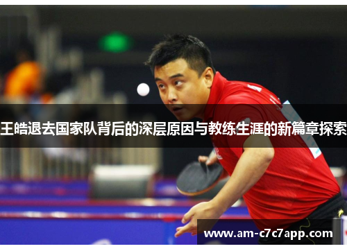 王皓退去国家队背后的深层原因与教练生涯的新篇章探索 王皓退去国家队背后的深层原因与教练生涯的新篇章探索